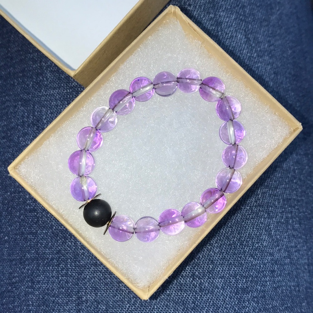 Small Child’s AMETRINE crystal bracelet